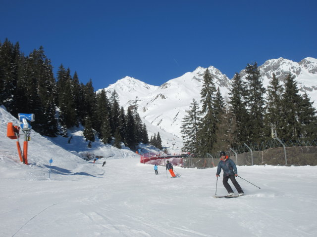 Ronald auf der Piste 'Zammermoos - St. Anton' (13. J&auml;n.)