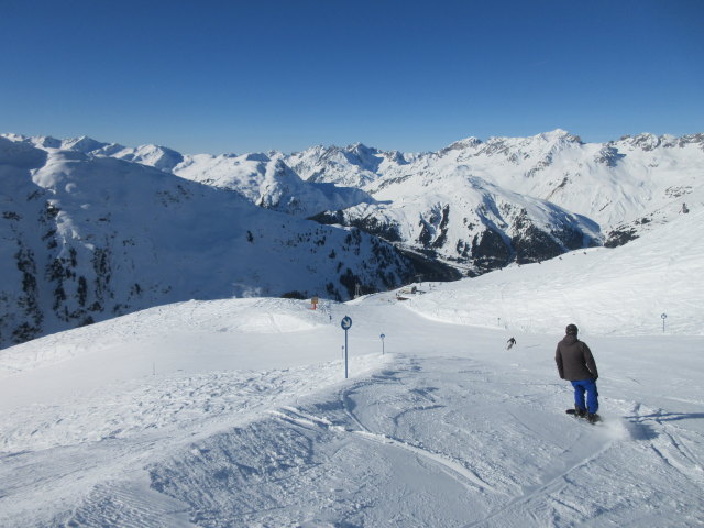 Markus auf der Riffelkarpiste (13. J&auml;n.)