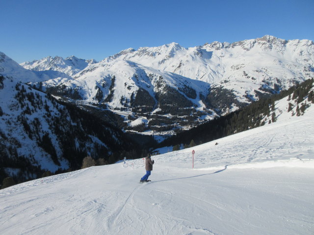 Markus auf der Tobelpiste (13. J&auml;n.)
