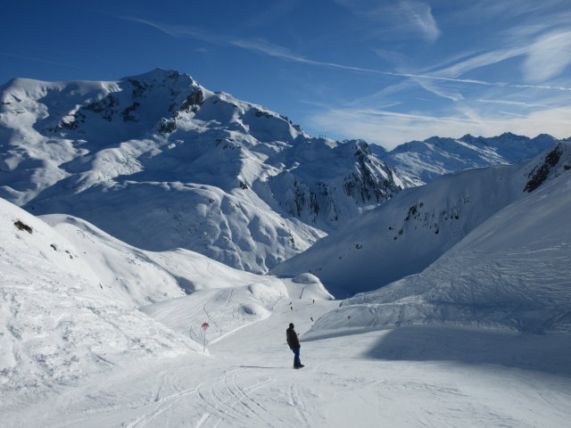 Markus auf der Piste 'Muggengrat - T&auml;li' (14. J&auml;n.)