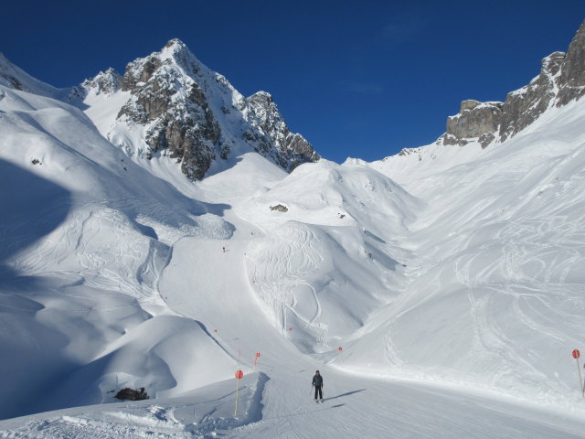 Ronald auf der Piste 'Muggengrat - T&auml;li' (14. J&auml;n.)