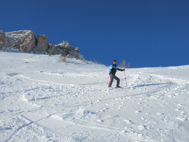 Frank neben der Speiereck-Gipfelbahn (20. J&auml;n.)