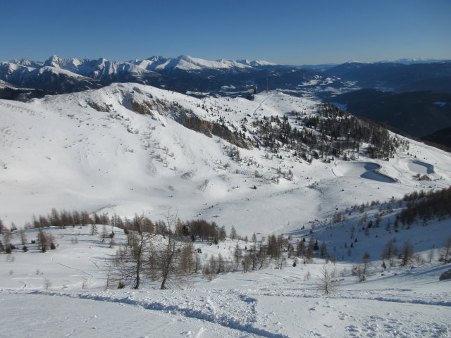 neben der Speiereck-Gipfelbahn (20. J&auml;n.)