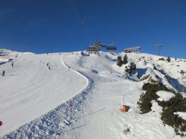 L&auml;rchenboden-Abfahrt von der Madritschenbahn aus