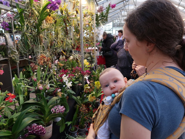 Nils und Sabine in den Blumeng&auml;rten Hirschstetten