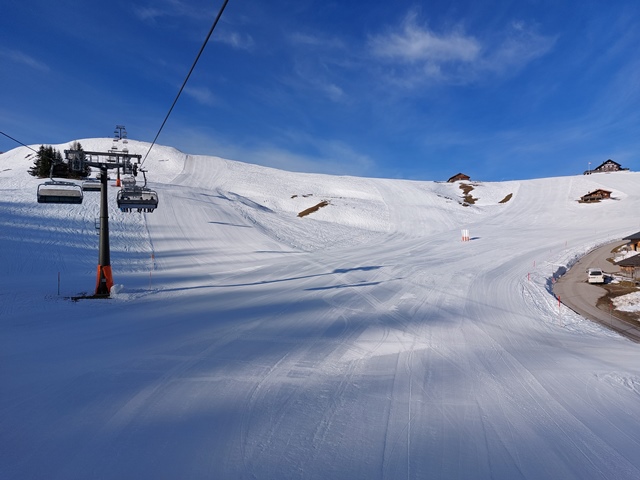 Sch&ouml;nblickpisten vom Family Express aus