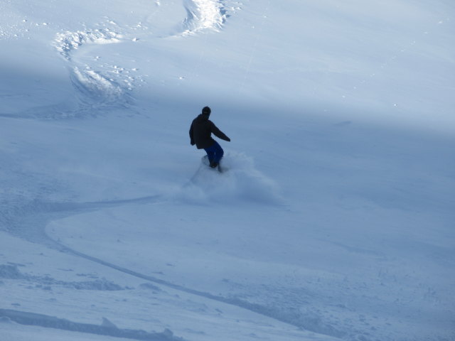 Markus neben der Piste Campagnol (19. M&auml;rz)