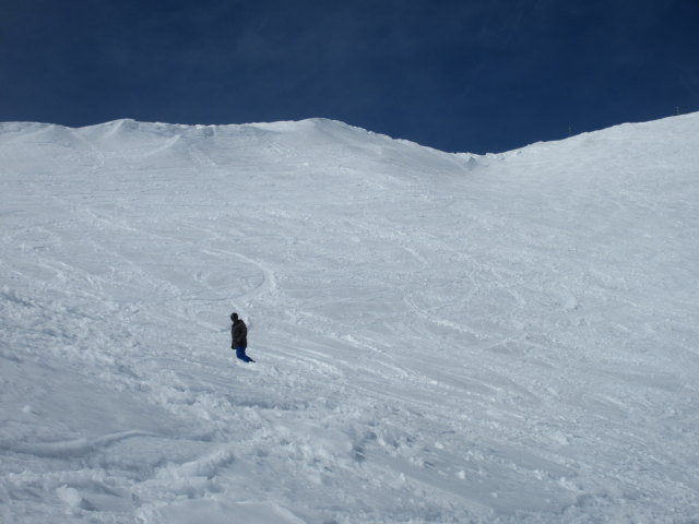 Markus zwischen Pointe de la Masse und Lac du Lou (20. M&auml;rz)