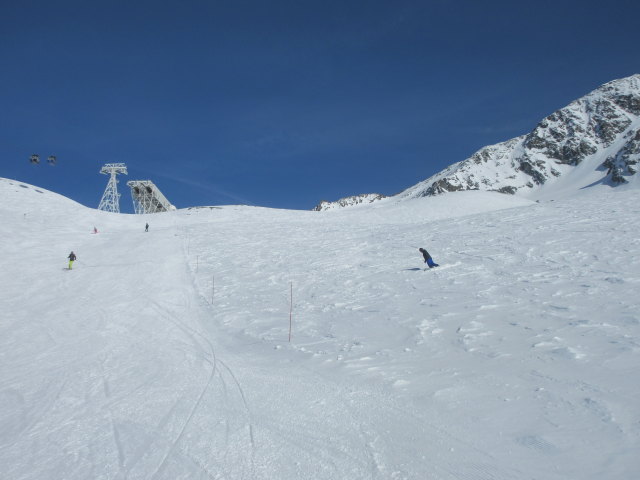 Markus neben der Piste B&eacute;ranger (22. M&auml;rz)