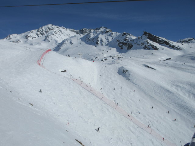 neben dem T&eacute;l&eacute;si&egrave;ge Lac Blanc (22. M&auml;rz)