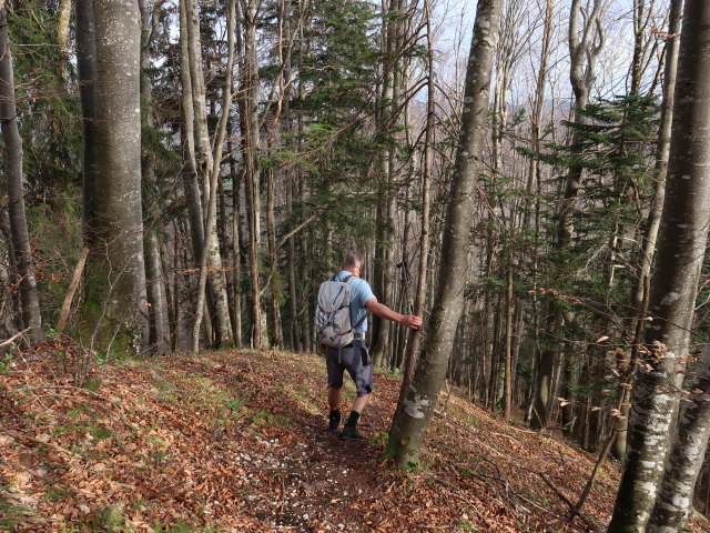 Erich zwischen Wei&szlig;em Kreuz und Oberland
