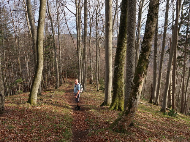 Erich zwischen Wei&szlig;em Kreuz und Oberland