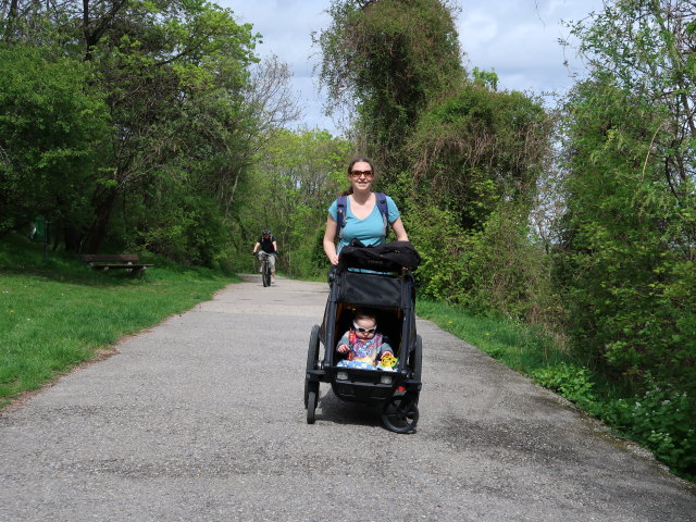 Sabine und Nils zwischen M&ouml;dling und Rehgraben