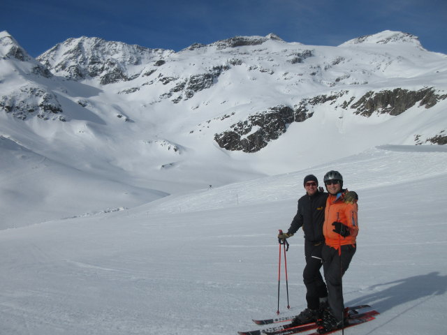 Frank und ich am H&uuml;ttenhang