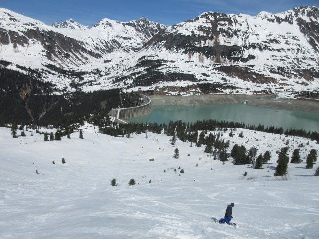 Markus auf der Kopser J&ouml;chl-Abfahrt