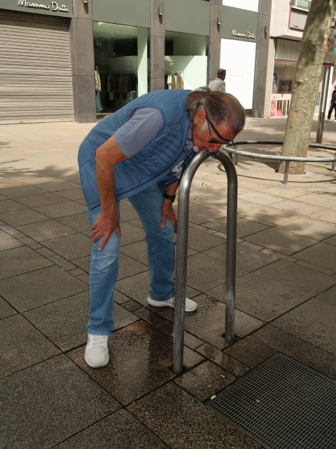 Papa in der K&ouml;nigstra&szlig;e