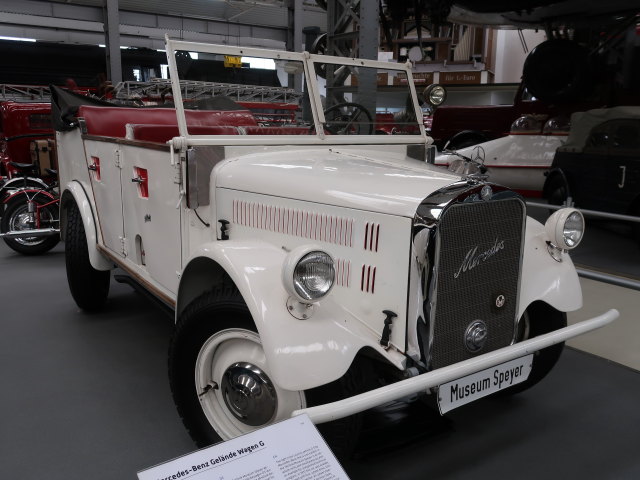 Technikmuseum: Mercedes-Benz Gel&auml;ndewagen G in der Liller-Halle