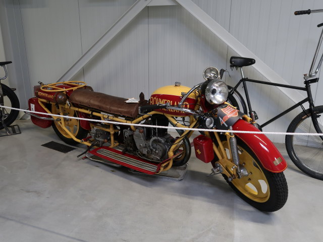 Technikmuseum: Ausstellungsbereich Motorr&auml;der