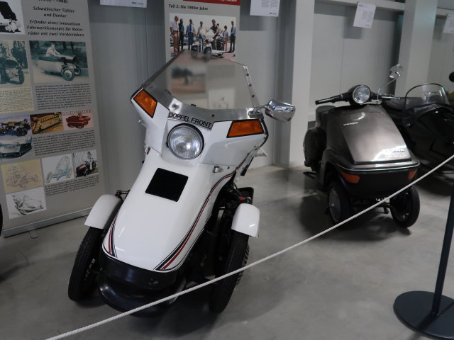 Technikmuseum: Ausstellungsbereich Motorr&auml;der