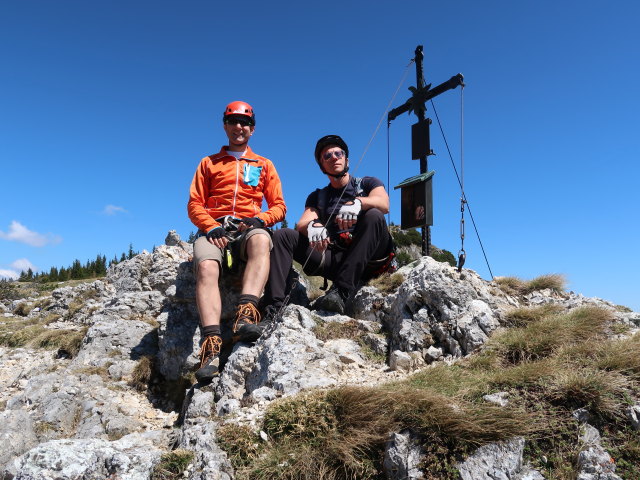 Ich und Mario am T&ouml;rlkopf, 1.607 m