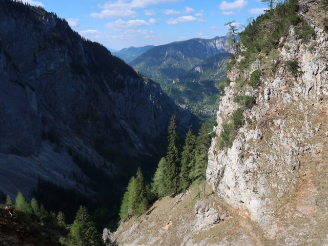 Gro&szlig;es H&ouml;llental vom Alpenvereinssteig aus