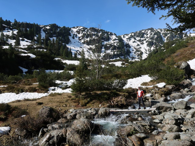 Ronald bei der Wildsch&ouml;nauer Ache zwischen Glockhausstein und Siedeljoch