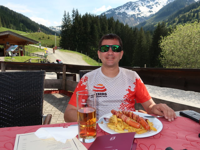 Ronald auf der Sch&ouml;nangeralm, 1.173 m