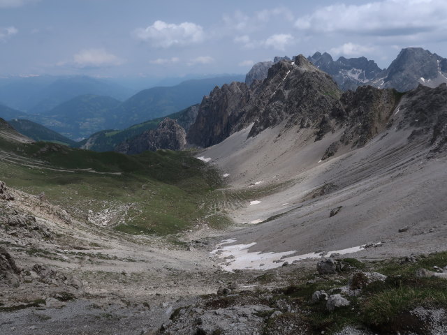 Hallebachtal vom K&uuml;hbodent&ouml;rl aus (29. Juni)