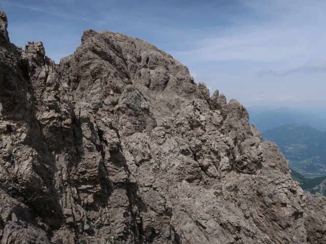 Spitzkofel-Klettersteig: zwischen Linderh&uuml;tte und Spitzkofel (29. Juni)