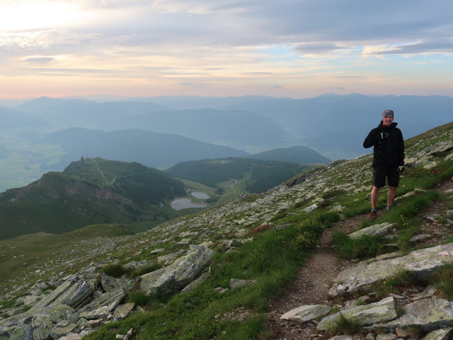 Frank zwischen Gro&szlig;eck und Speiereck (14. Juli)