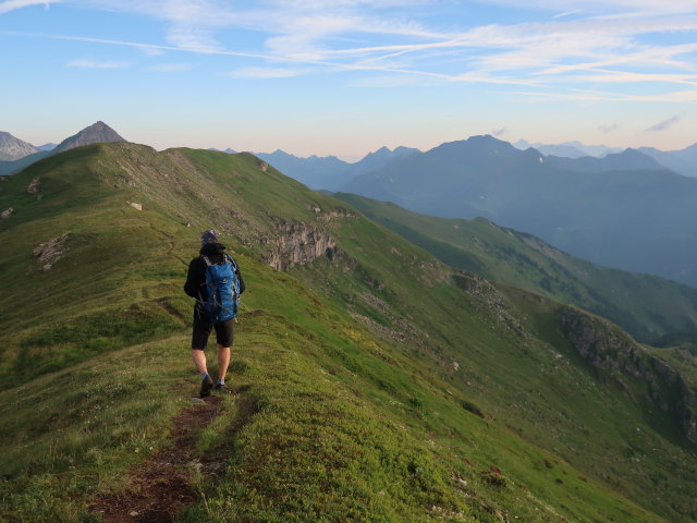 Frank zwischen Kleinem Lansch&uuml;tz und Gro&szlig;em Lansch&uuml;tz (14. Juli)