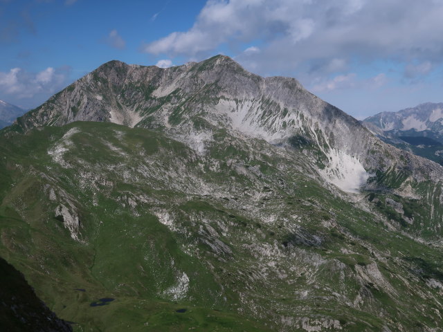Wei&szlig;eneck von der Lapernigspitze aus (14. Juli)