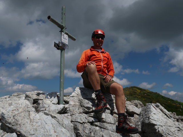 Ich am Vorderen Wei&szlig;eneck, 2.550 m (14. Juli)