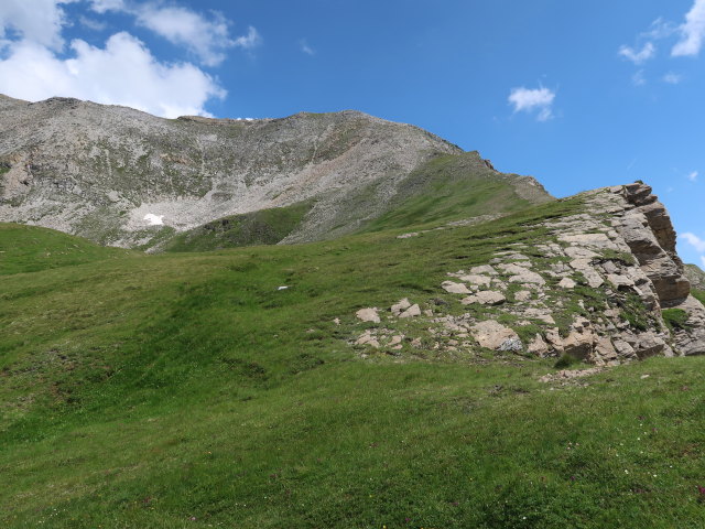 zwischen Vorderem Wei&szlig;eneck und Grubachscharte (14. Juli)