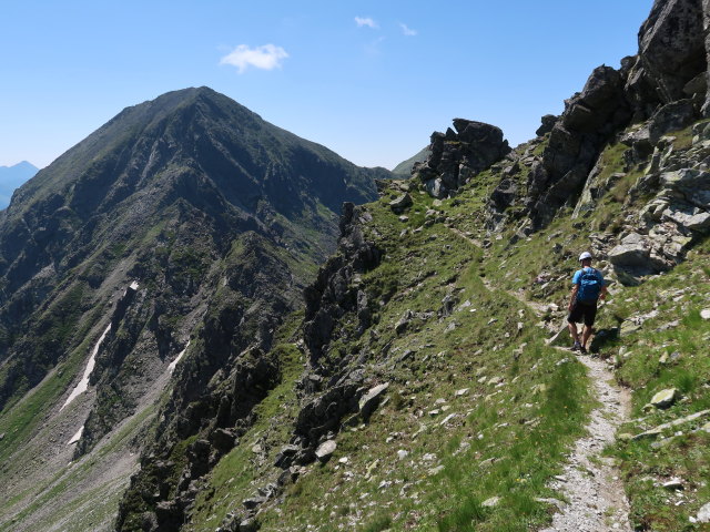 Frank zwischen Sonntagskarspitze und Gro&szlig;em B&ouml;senstein
