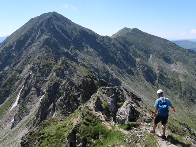 Frank zwischen Sonntagskarspitze und Gro&szlig;em B&ouml;senstein