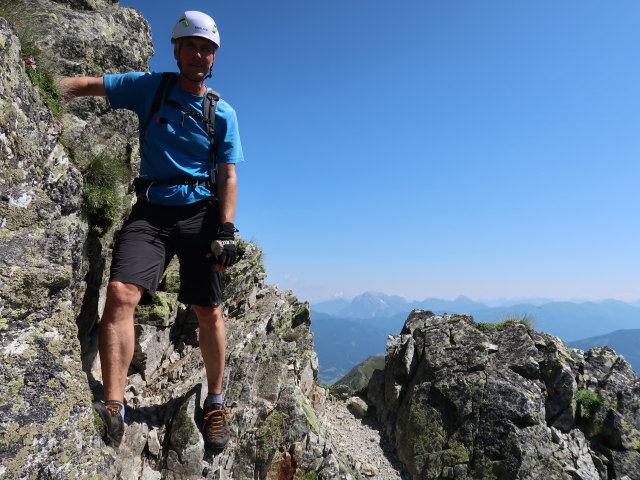 Frank zwischen Sonntagskarspitze und Gro&szlig;em B&ouml;senstein