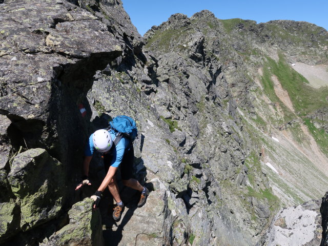Frank zwischen Sonntagskarspitze und Gro&szlig;em B&ouml;senstein