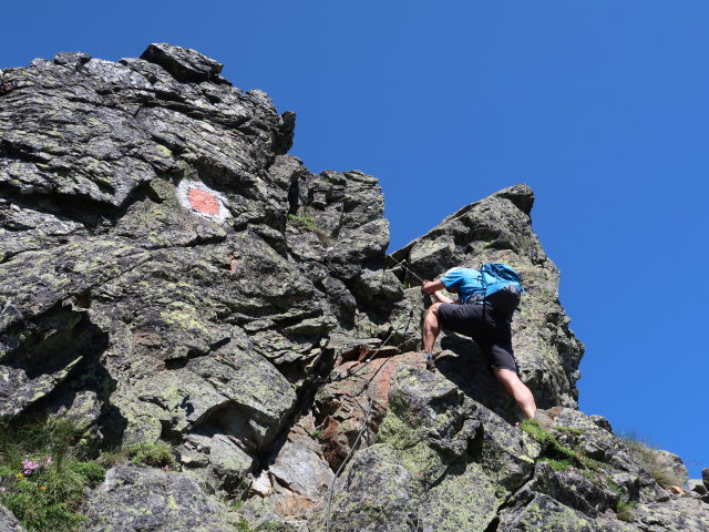 Frank zwischen Sonntagskarspitze und Gro&szlig;em B&ouml;senstein