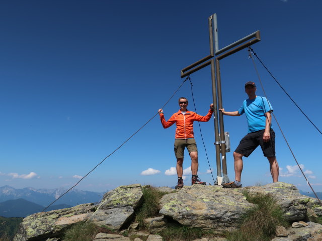 Ich und Frank am Gro&szlig;en Hengst, 2.159 m