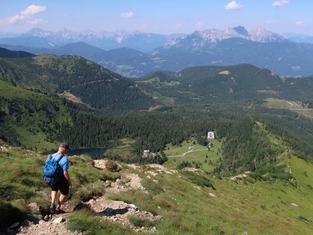 Frank am Langmannweg zwischen Gro&szlig;em Hengst und Edelrauteh&uuml;tte