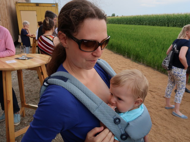 Sabine und Nils im &Ouml;sterReis-Hof in Gerasdorf