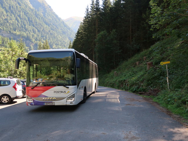 Haltestelle Muhr im Lungau Rotg&uuml;lden, 1.341 m (10. Aug.)