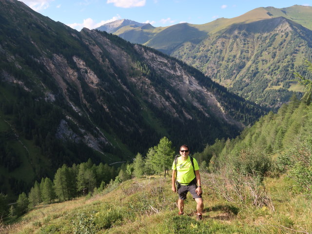 Ronald zwischen Gfererkar und Unterem Rotg&uuml;ldensee (10. Aug.)