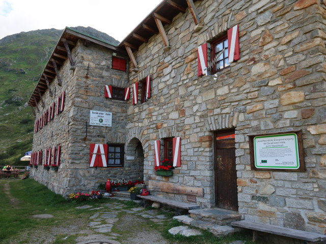 Osnabr&uuml;cker H&uuml;tte, 2.026 m (11. Aug.)