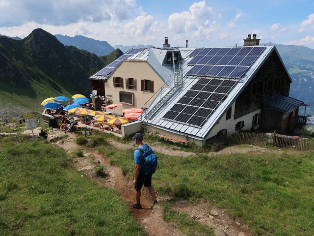 Frank bei der Karl-von-Edel-H&uuml;tte, 2.238 m