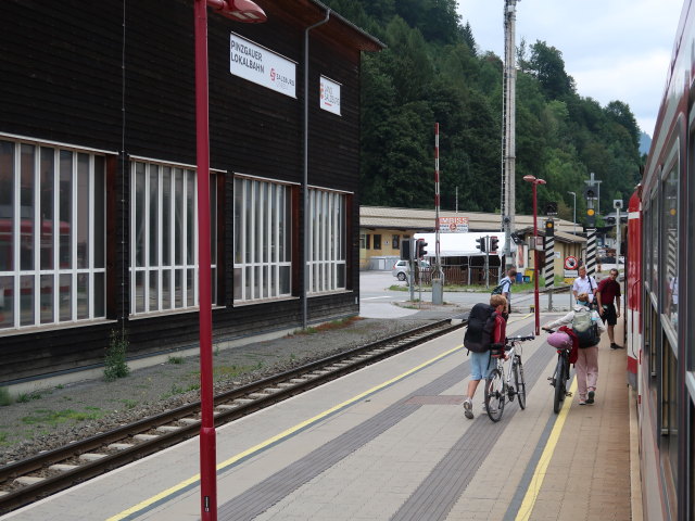 Bahnhof Tischlerh&auml;usl, 752 m (25. Aug.)