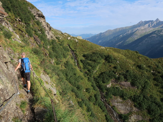Frank zwischen L&ouml;fflerkar und Eisenklamm (1. Sep.)