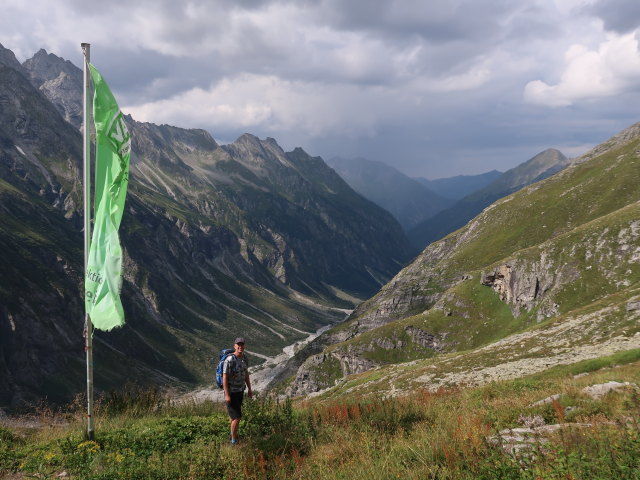 Frank bei der Greizer H&uuml;tte, 2.227 m (1. Sep.)