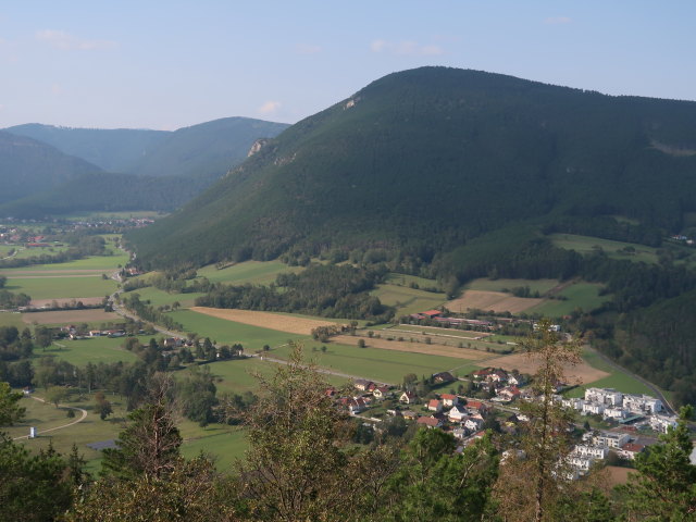 G&ouml;sing von der Gfiederwarte aus